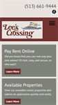 Mobile Screenshot of leescrossingapartments.net